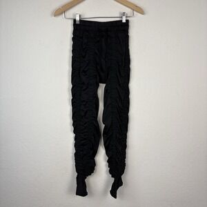 Agogie Womens M Wearable Resistance Leggings Pants +20 Weighted Ruched Cross Fit